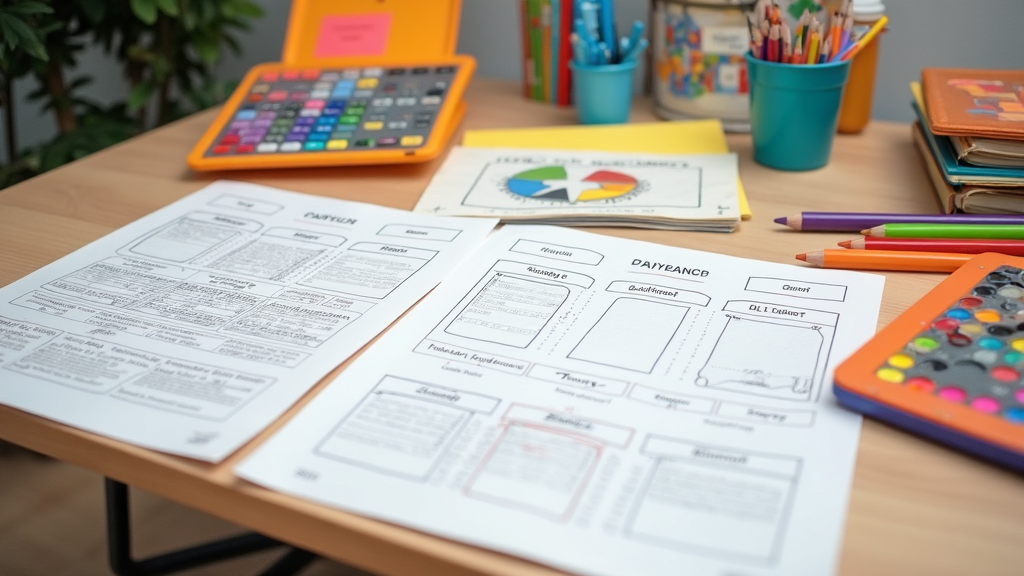 Conceptual classroom assessment illustration